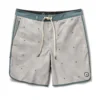 Cruise Boardshort | White Sage Desert Bloom