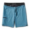 Sonic Seamless Boardshort | Sapphire Linen Texture