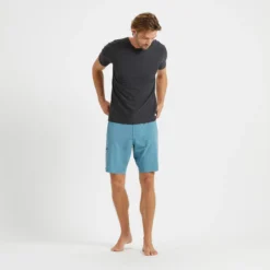 Sonic Seamless Boardshort | Sapphire Linen Texture -Deals Haute Drape Store V317SPL 4