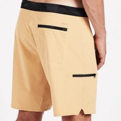 Sonic Seamless Boardshort | Saffron Linen Texture -Deals Haute Drape Store V317TLS 4