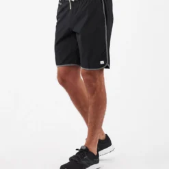 Banks Short | Black Linen Texture -Deals Haute Drape Store V330.03BKL 2