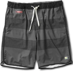 Banks Short | Charcoal Black Stripe
