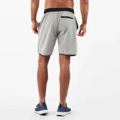 Banks Short | Engineered Grey Stripe -Deals Haute Drape Store V330.15EGS 2