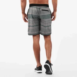 Banks Short | Grey Texture Canyon Stripe -Deals Haute Drape Store V330.23CST 2