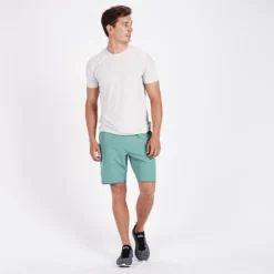 Banks Short | Aloe Linen Texture -Deals Haute Drape Store V330ALT 4