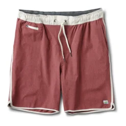 Banks Short | Amber Linen Texture