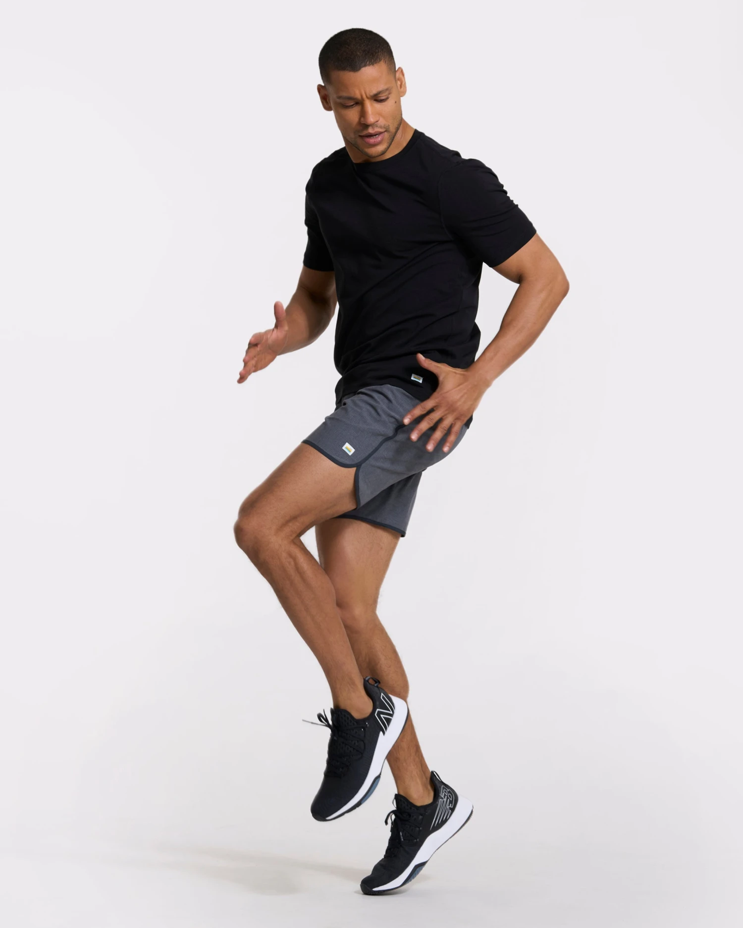 Banks Short | Charcoal Engineered Stripe 6 Banks Short | Charcoal Engineered Stripe - Image 6