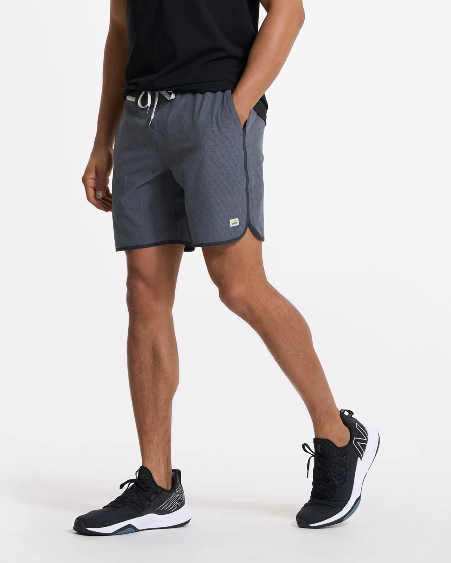 Banks Short | Charcoal Engineered Stripe 3 Banks Short | Charcoal Engineered Stripe - Image 3