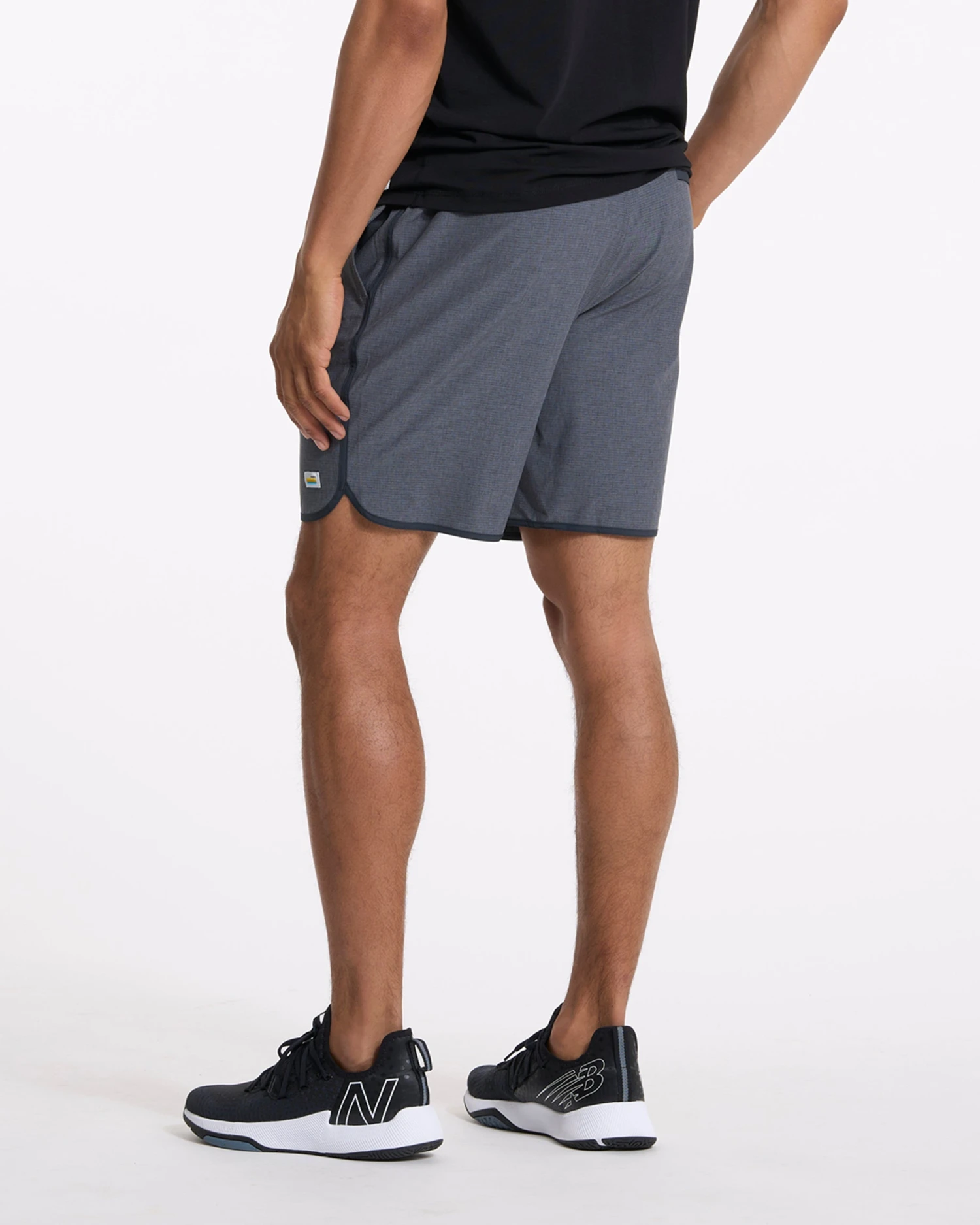 Banks Short | Charcoal Engineered Stripe 4 Banks Short | Charcoal Engineered Stripe - Image 4