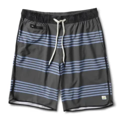 Banks Short | Charcoal Slate Stripe