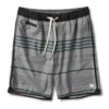 Banks Short | Grey Texture Canyon Stripe
