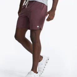 Banks Short | Chestnut Linen Texture -Deals Haute Drape Store V330CTL 02472