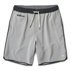 Banks Short | Engineered Grey Stripe