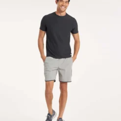 Banks Short | Eucalyptus Linen Texture -Deals Haute Drape Store V330ELT 3553