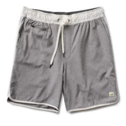 Banks Short | Grey Engineered Stripe
