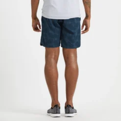 Banks Short | Indigo Multi Palm -Deals Haute Drape Store V330IMP 3