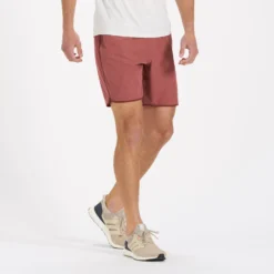 Banks Short | Red Clay Linen Texture -Deals Haute Drape Store V330RLT 2 3ad7c906 b682 4a24 ab39 b835ea67e618