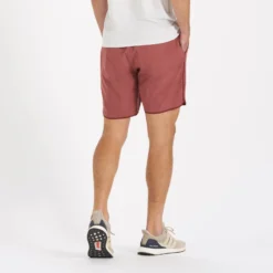 Banks Short | Red Clay Linen Texture -Deals Haute Drape Store V330RLT 3 1ee174b8 c333 4919 8377 3fe991dda099