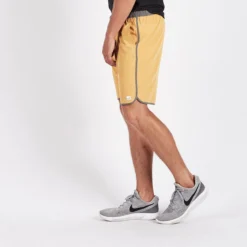 Banks Short | Saffron Linen Texture -Deals Haute Drape Store V330TLS 2