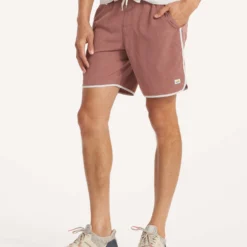 Banks Short | Terracotta Linen Texture -Deals Haute Drape Store V330TLT 0593