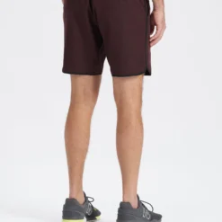 Banks Short | Oxblood Linen Texture -Deals Haute Drape Store V330XLT 2