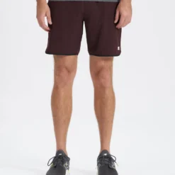 Banks Short | Oxblood Linen Texture -Deals Haute Drape Store V330XLT 3