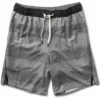 Trail Short | Grey Texture Stripe