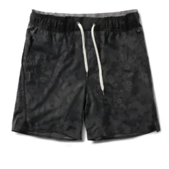 Trail Short | Charcoal Camo Flower