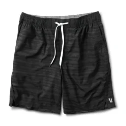 Trail Short | Black Dye Stripe