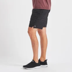Trail Short | Black Dye Stripe -Deals Haute Drape Store V341BDS 2 update