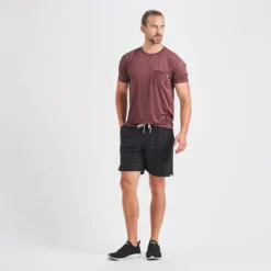 Trail Short | Black Dye Stripe -Deals Haute Drape Store V341BDS 4 update