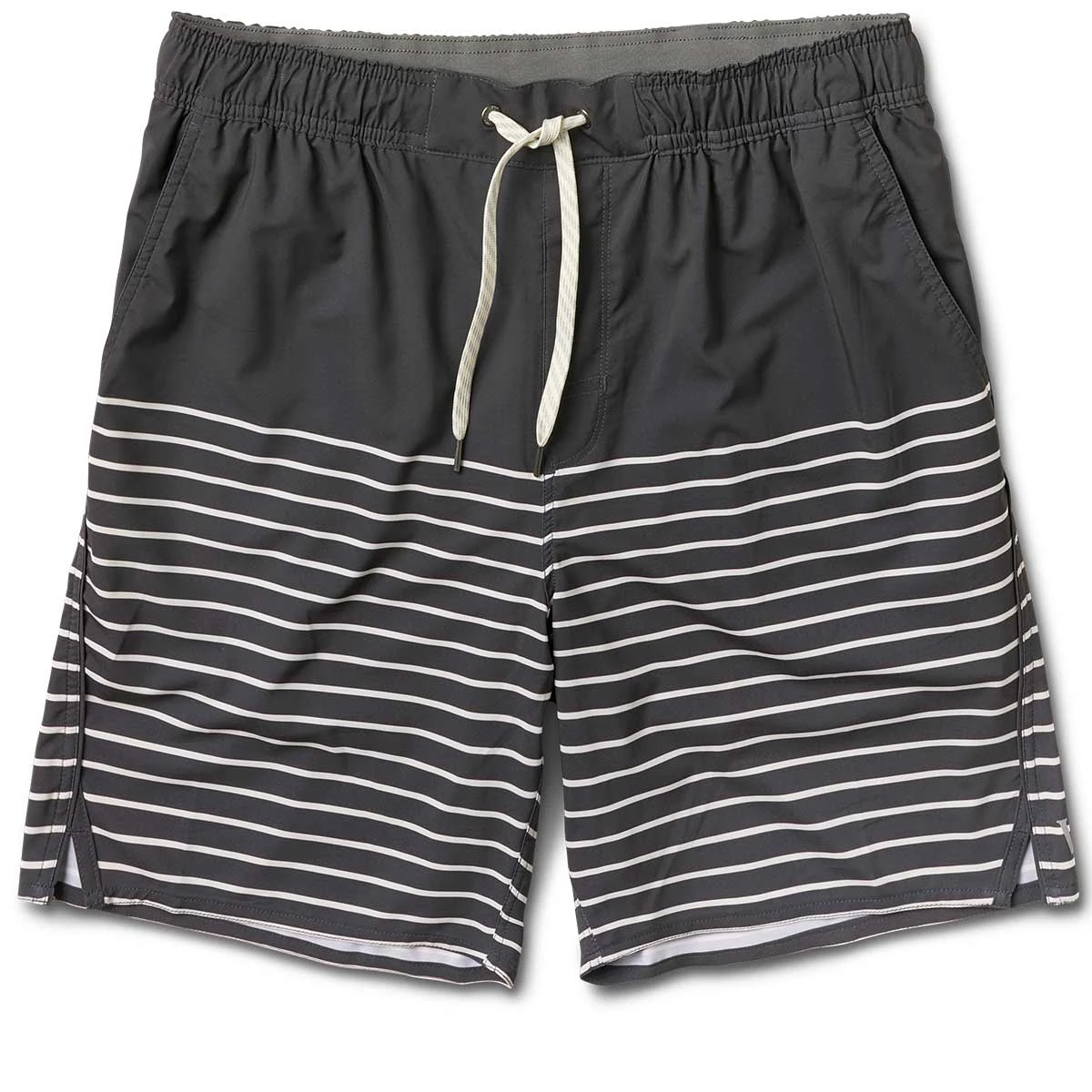 Trail Short | Charcoal Natural Stripe 1 Trail Short | Charcoal Natural Stripe