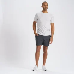 Trail Short | Charcoal Splatter -Deals Haute Drape Store V341CSP 4