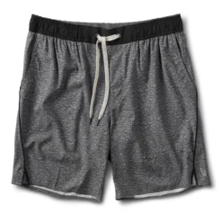 Trail Short | Heather Grey Texture