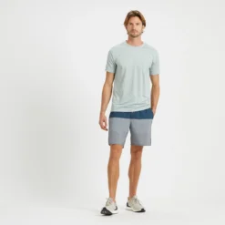 Trail Short | Indigo Stripe 8 Trail Short | Indigo Stripe -Deals Haute Drape Store V341IST 4
