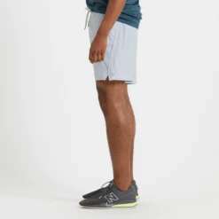 Trail Short | Light Heather Grey -Deals Haute Drape Store V341LHG 2