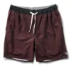 Trail Short | Oxblood Heather Stripe