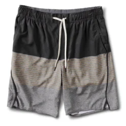 Trail Short | Saffron Stripe