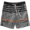 Trail Short | Grey Acorn Stripe