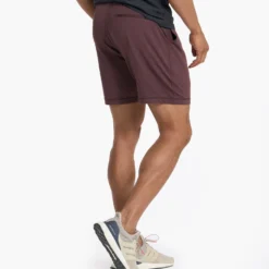 Ponto Short | Chestnut Heather -Deals Haute Drape Store V344HCH 0449