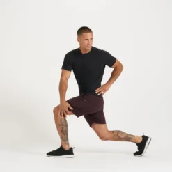 Ponto Short | Oxblood Heather -Deals Haute Drape Store V344HOX 5 2114c183 e2f7 4978 9bb1 7e3c3f89919b