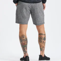 Ponto Short | Heather Grey -Deals Haute Drape Store V344HTG 19SP M ECOMM SHORTS BACK BOTTOMS 3