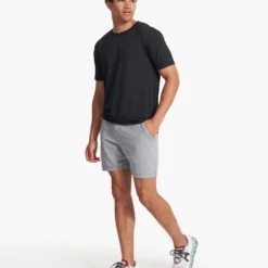 Ponto Short | Steel Heather -Deals Haute Drape Store V344STH SP23 M ECOMM SHORTS BOTTOM 0289 1x1 2f5e32a8 8098 41d7 b23f 65aadf818e7b