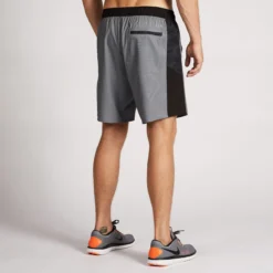 Future Short | Heather Grey / Black Camo -Deals Haute Drape Store V345 HTG Back