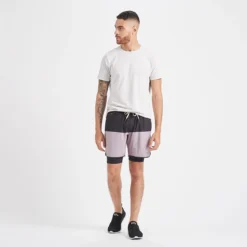 Stockton Short | Black Fig Stripe -Deals Haute Drape Store V346BFS 4 update