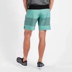 Rush Short | Aloe Black Stripe -Deals Haute Drape Store V358ABS 3