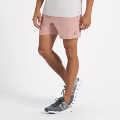 Kore Short 5" | Burnt Clay Linen Texture -Deals Haute Drape Store V367BCL 2