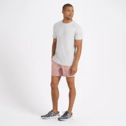 Kore Short 5" | Burnt Clay Linen Texture -Deals Haute Drape Store V367BCL 4