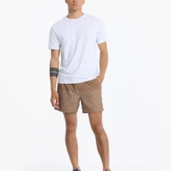 Kore Short 5" | Camel Stripe -Deals Haute Drape Store V367CMT 04096