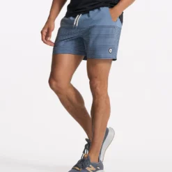 Kore Short 5" | Light Azure Stripe -Deals Haute Drape Store V367LAS SP23 M ECOMM SHORTS BOTTOM 4783 1x1 4a85a73a a67b 44b6 9929 f01a4be1466f